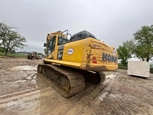 Back of used Excavator